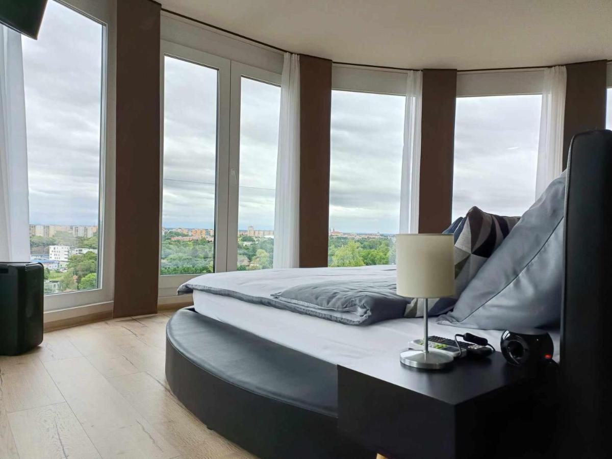 West Panorama Penthouse - Apartment With A Fantastic View Of The City ソンバトヘイ エクステリア 写真